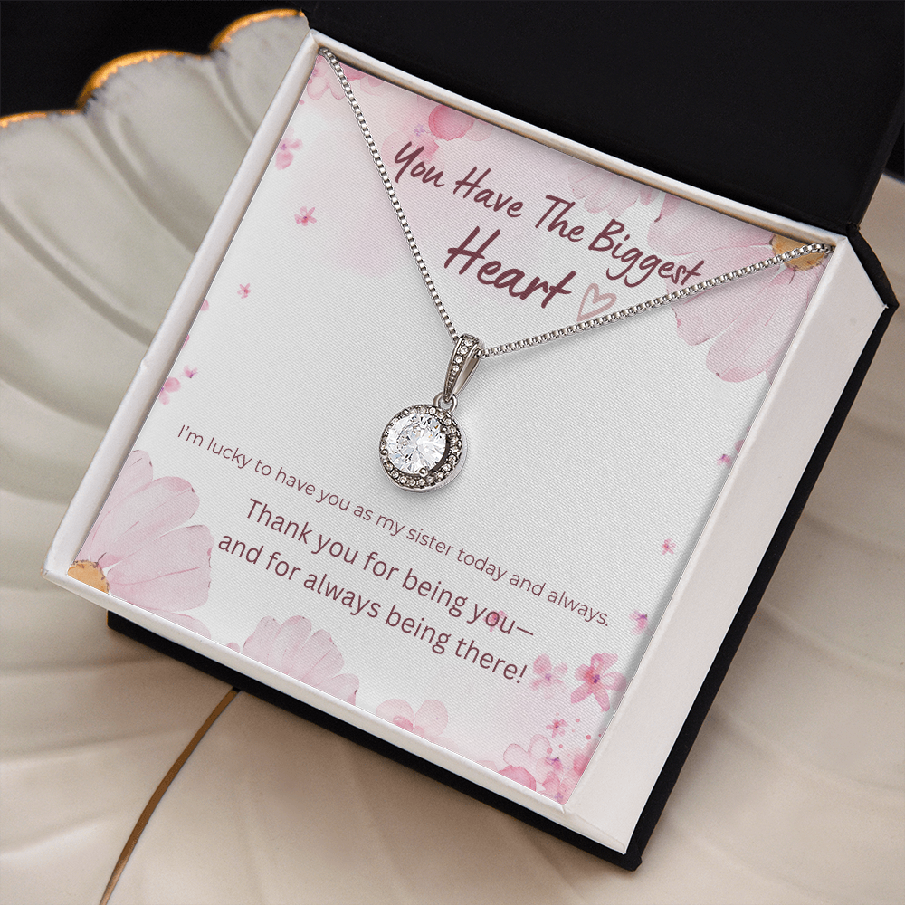 Biggest Heart Sister Pendant