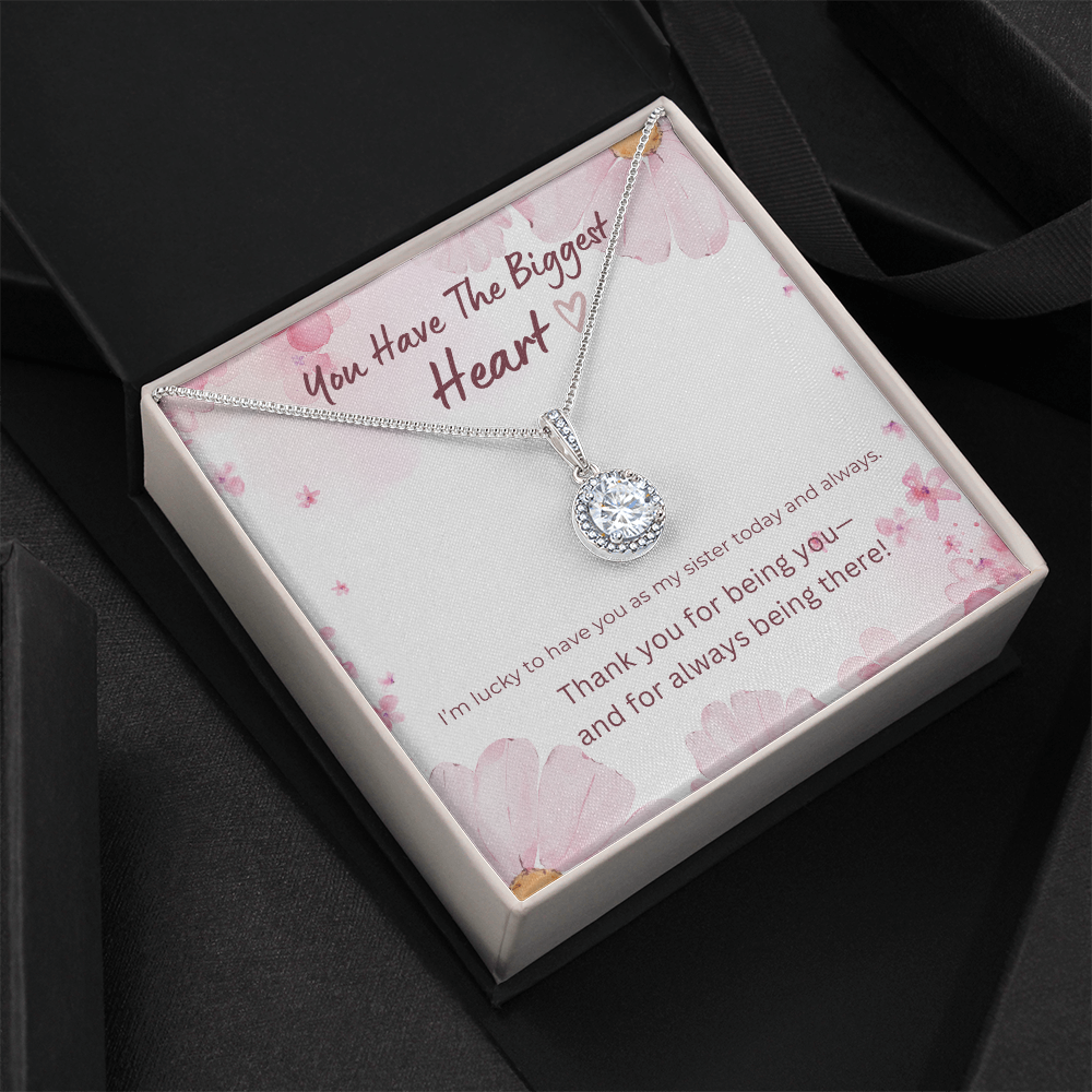 Biggest Heart Sister Pendant