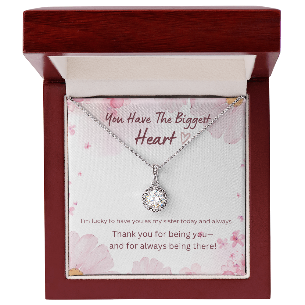 Biggest Heart Sister Pendant