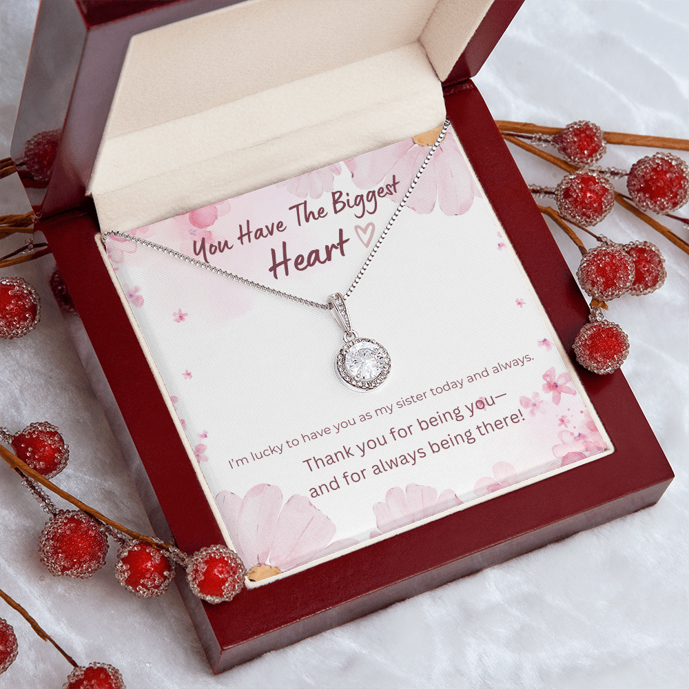 Biggest Heart Sister Pendant