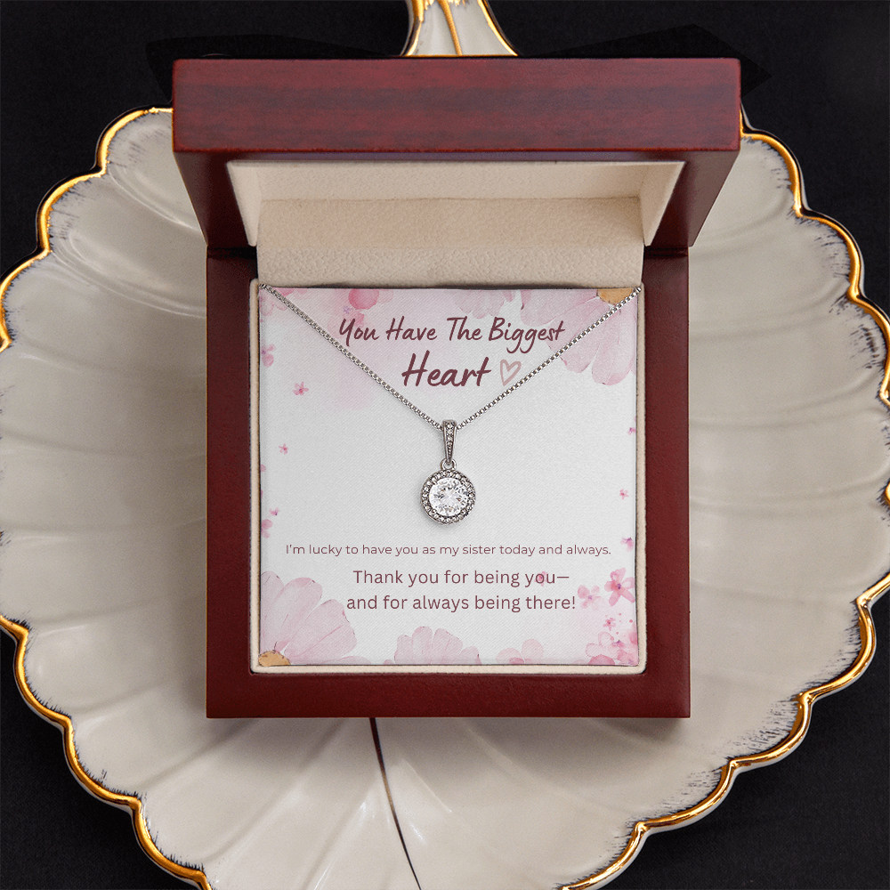Biggest Heart Sister Pendant
